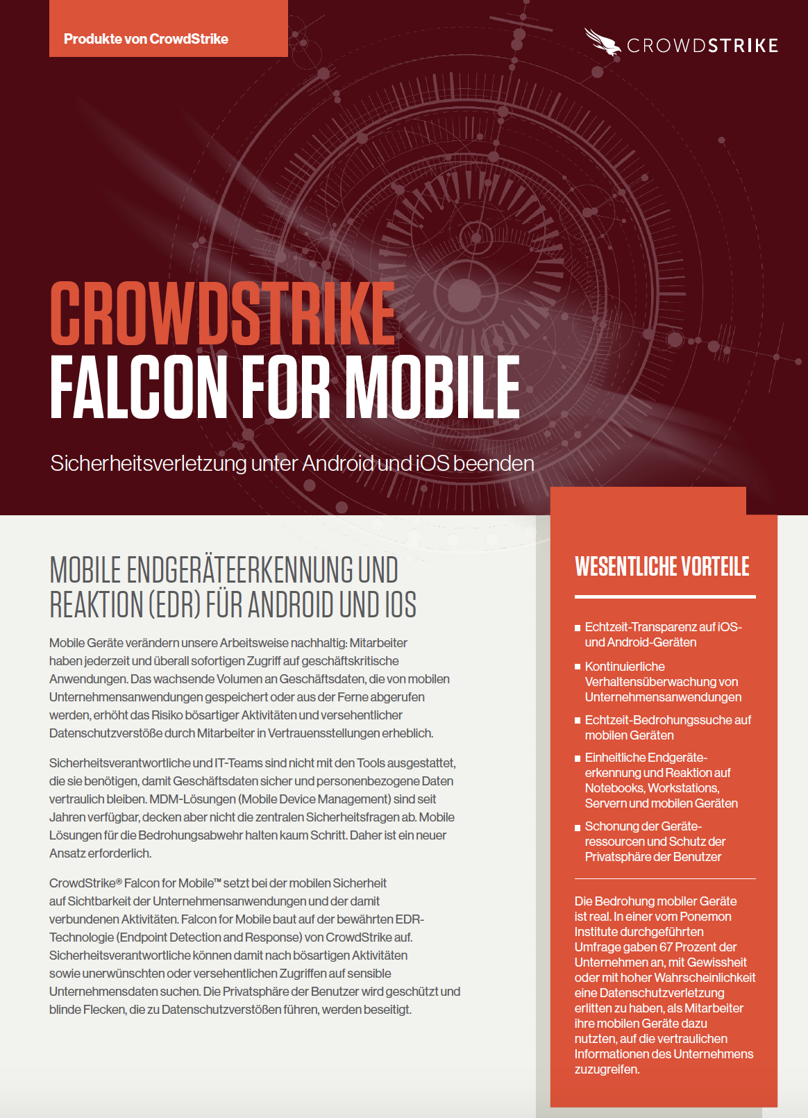 German Falcon for Mobile Cover Image