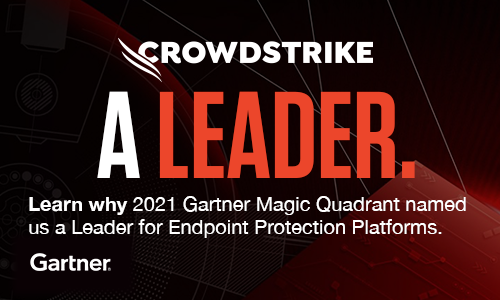 2021 Gartner Magic Quadrant For EPP CrowdStrike